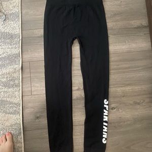 Spartans fleece lined leggings